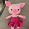 Cerdito Amigurumi tejido a Crochet