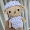 Oveja Amigurumi tejida a Crochet
