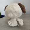 Perrito Pug Amigurumi Tejido a Crochet por atras