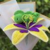 Flor de Rapunzel y Pascal Amigurumi Tejidos a Crochet completa